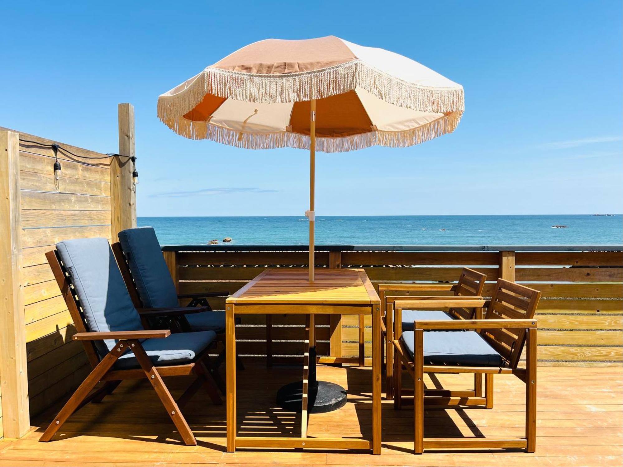 Villa Pacifico Surf House - By The Sea Shishikui Exterior foto